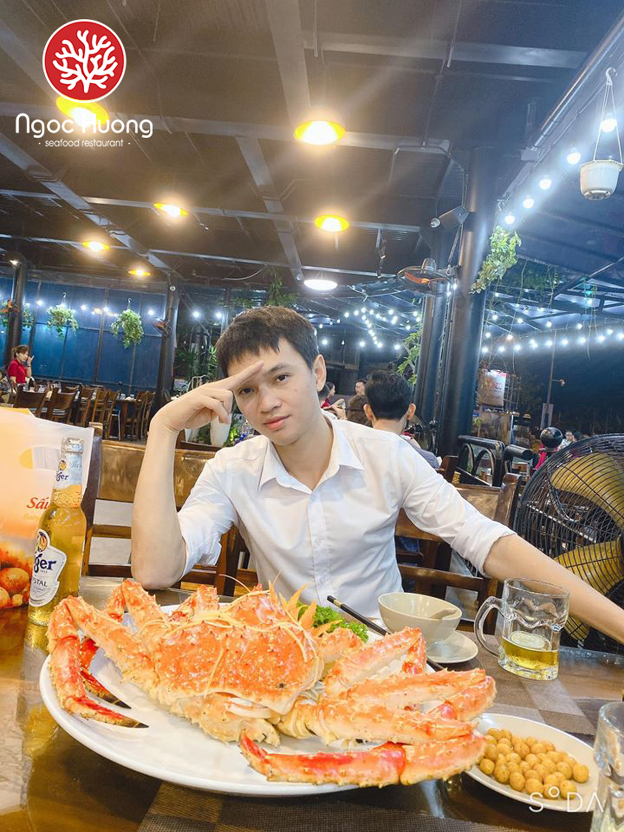 thực đơn nhà hàng hải sản Đà Nẵng