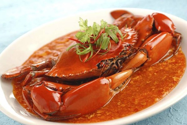 Cua sốt ớt Singapore - Món ngon của Nhà hàng Hải sản Ngọc Hương tại Đà Thành