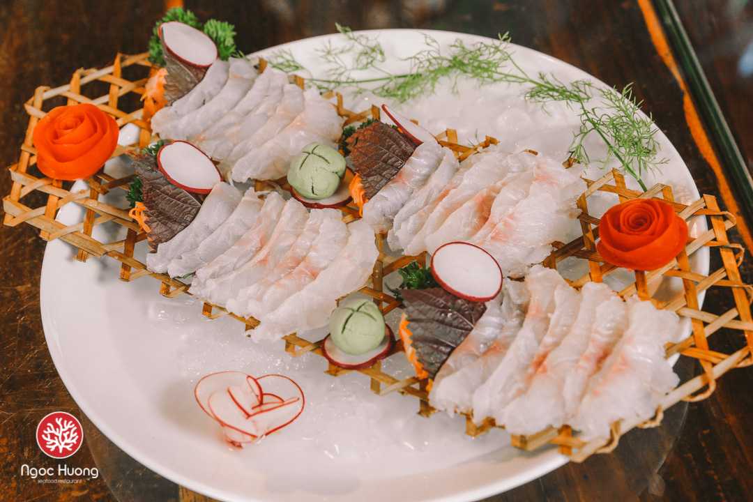 Sasimi  – Món Hải sản Đà nẵng ngon tại Ngọc Hương