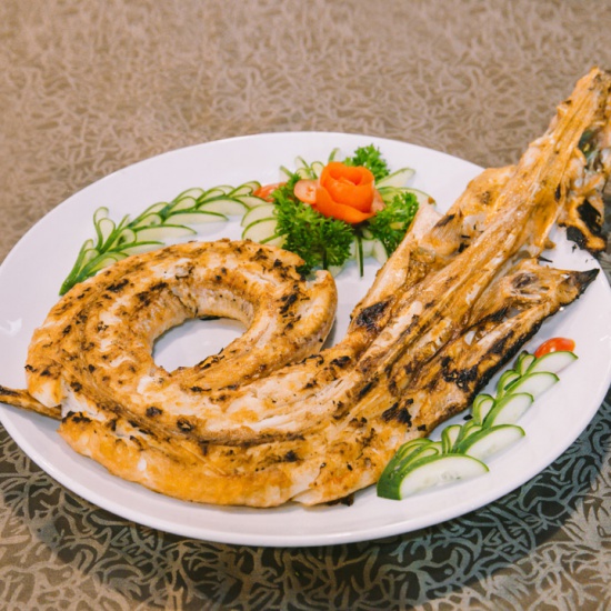 Món ăn đặc trưng của vùng biển Đà Nẵng- Cá chìa vôi nướng muối